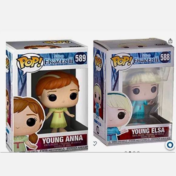 Funko Other - Frozen Funko Pop Young Elsa & Anna